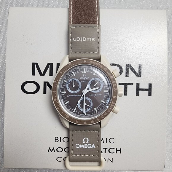 Swatch X Omega Bioceramic Moonswatch Mission On Earth - DESERT - Picture 1 of 6